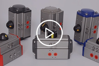 气动执行器实拍